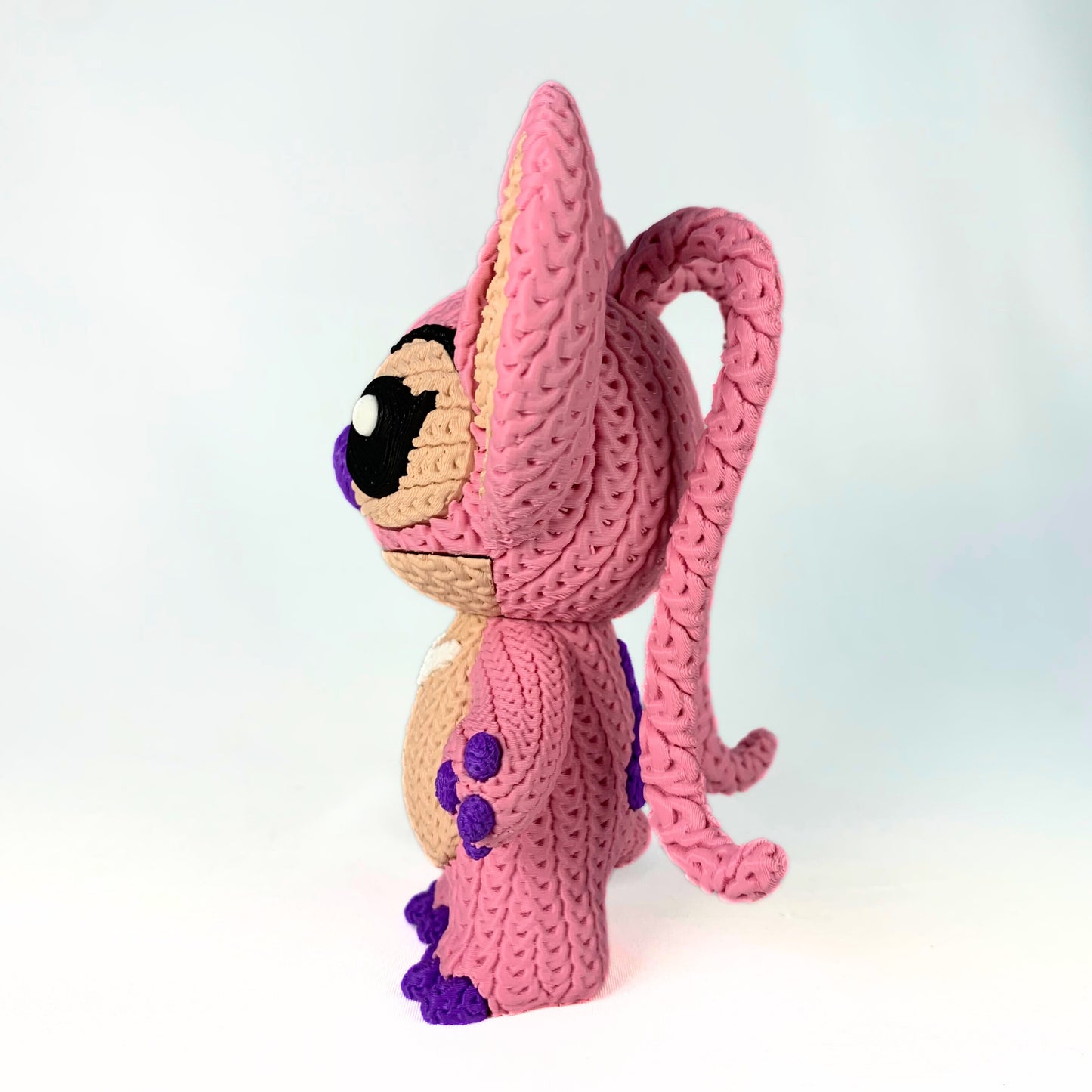 💗Angel – La versión más dulce del universo Stitch, ahora en 3D con efecto croché