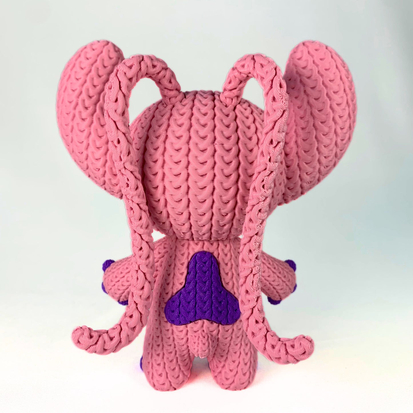 💗Angel – La versión más dulce del universo Stitch, ahora en 3D con efecto croché