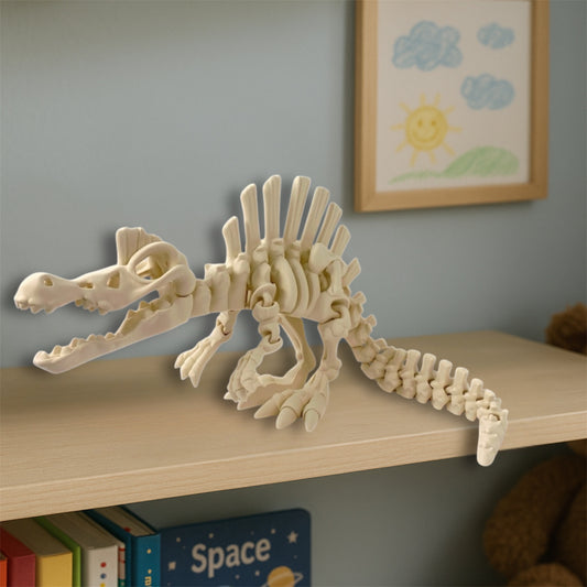 🦖 Esqueleto de Espinosaurio – Un dinosaurio con cresta... ¡y mucha magia!