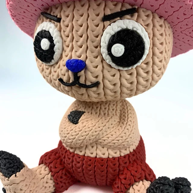 🦌🧶 Chopper estilo croché – El reno más tierno del Grand Line