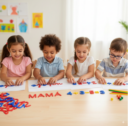 Letras y Números MONTESSORI – Aprender jugando, soñar creciendo