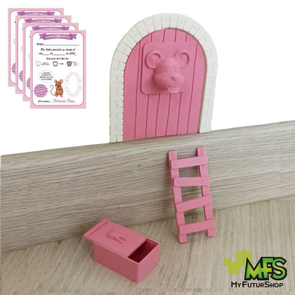 Puerta Ratoncito Pérez - rosa