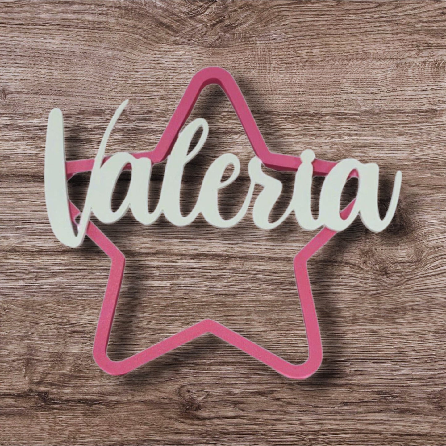 ☁️✨ Nombre personalizado sobre nube o estrella – Dulzura flotando en el aire