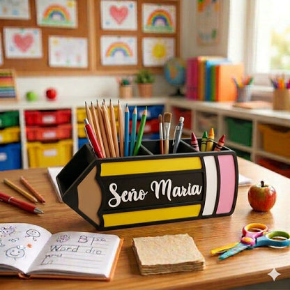 Lapicero Personalizado para Profesores – Regalo Original y Decoración de Escritorio