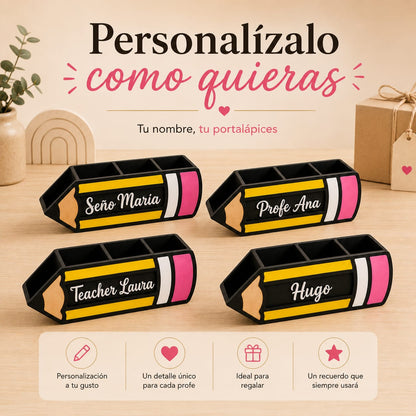 Lapicero Personalizado para Profesores – Regalo Original y Decoración de Escritorio