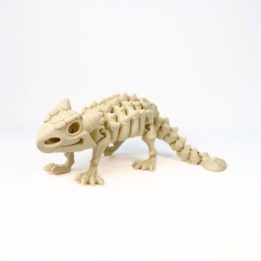 🦕 Esqueleto de Anquilosaurio – Una armadura prehistórica llena de magia