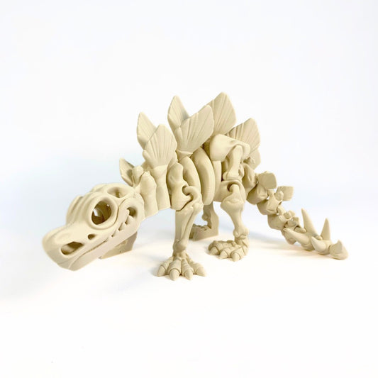 🦕 Esqueleto de Estegosaurio – Con placas, púas... ¡y mucha imaginación!