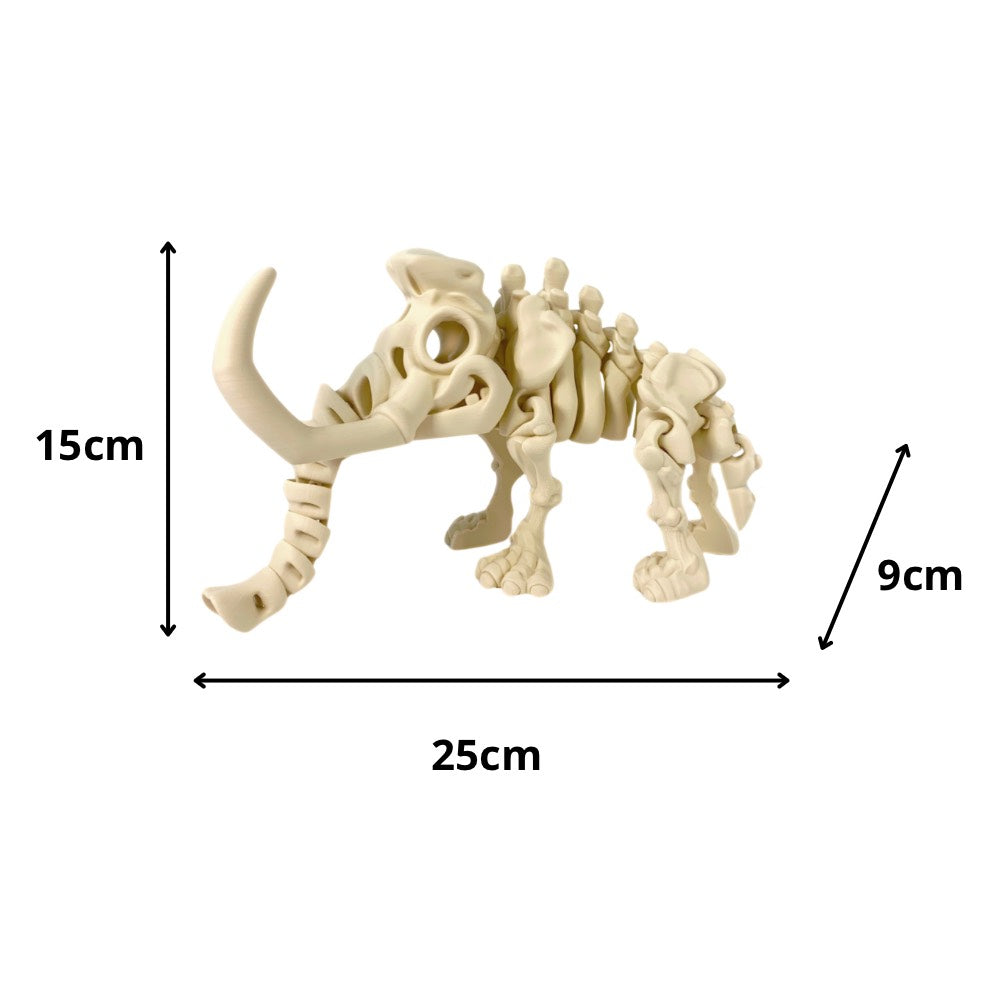 Esqueleto de Mamut en 3D – Un gigante mágico para aprender y soña