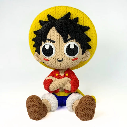 🏴☠️🧶 Luffy estilo croché – El capitán más tierno del Nuevo Mundo
