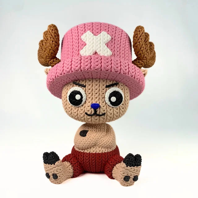 🦌🧶 Chopper estilo croché – El reno más tierno del Grand Line