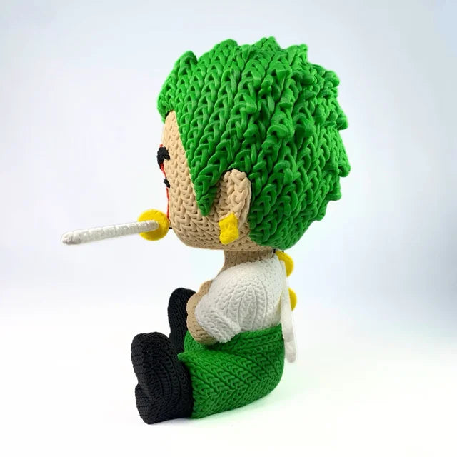 🗡️🧵 Zoro estilo croché – El espadachín más adorable de Grand Line