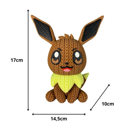 🧡✨ Eevee 3D – La ternura más evolutiva del mundo Pokémon