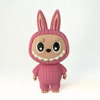 🧵🐰 Labubu Croché Grande – Dulzura en 3D con textura tejida