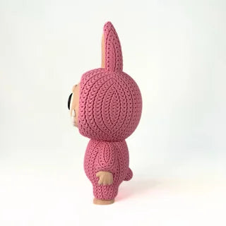 🧵🐰 Labubu Croché Grande – Dulzura en 3D con textura tejida