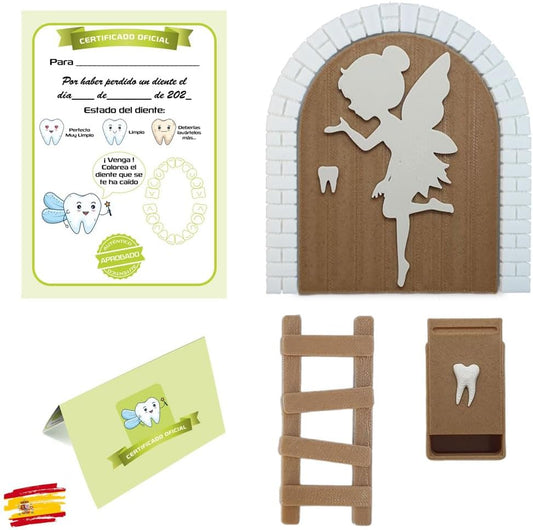 Puerta Hada - marrón claro Decoración Infantil