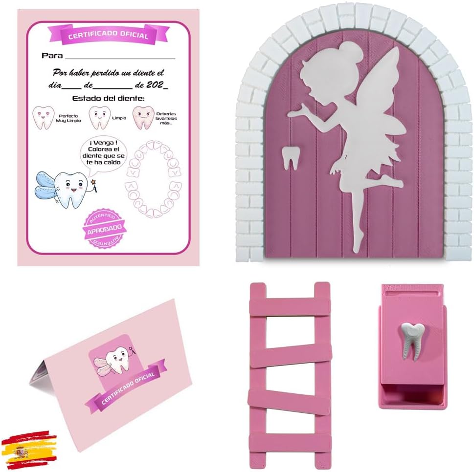 Puerta Hada - rosa Mini Puerta